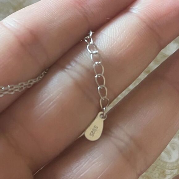 The Dainty Heart pendant necklace in 925 silver - Picture 2 of 7